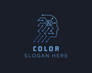 Artificial Intelligence Program logo design