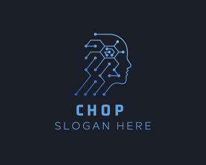 Artificial Intelligence Program logo design