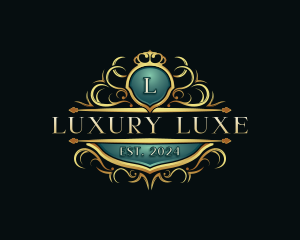 Luxury Crest Crown logo design