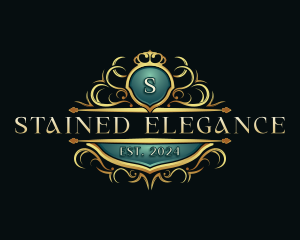 Luxury Crest Crown logo design