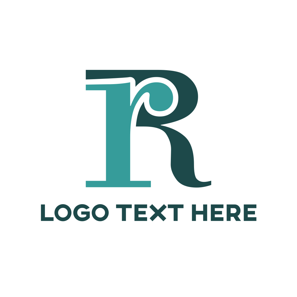 Blue Letter R Logo BrandCrowd Logo Maker