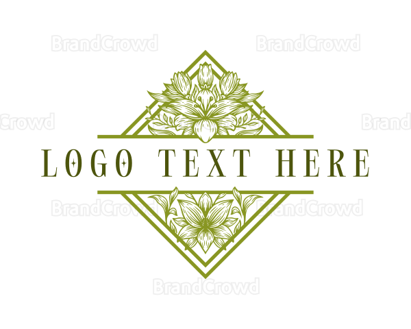 Beauty Flower Lily Logo