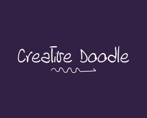 Child Doodle Line logo design