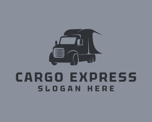 Cargo Freight Truck logo design