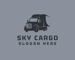 Cargo Freight Truck logo design