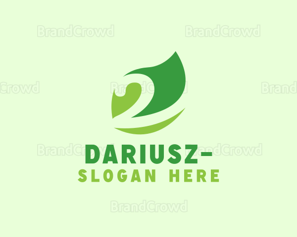 Eco Leaf Number 2 Logo