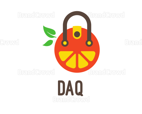 Orange Fruit Bag Logo
