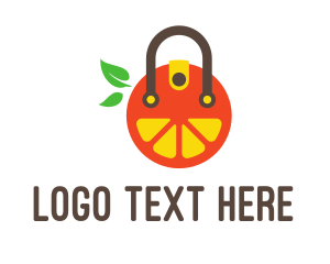Bag - Orange Fruit Bag logo design