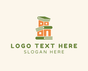 Book Home Education logo design