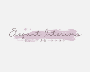 Elegant Watercolor Beauty logo design