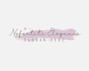 Elegant Watercolor Beauty logo design