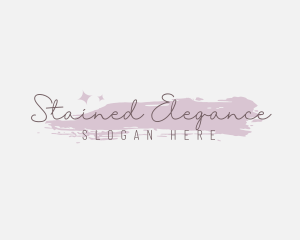 Elegant Watercolor Beauty logo design