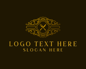 Badge - Luxury Restaurant Dining logo design