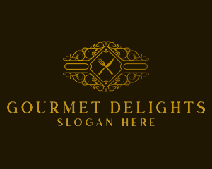 Luxury Restaurant Dining logo design