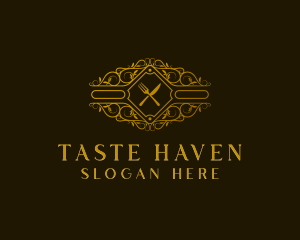 Luxury Restaurant Dining logo design