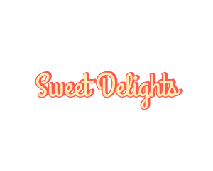 Cute Curly Cursive logo design