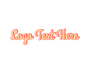 Handwritten - Cute Curly Cursive logo design