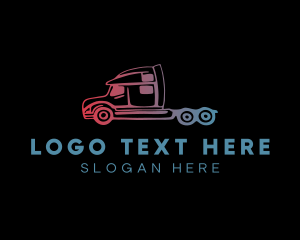 Dispatch - Trailer Truck Automobile logo design