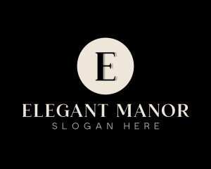 Manor - Premier Elegant Masculine logo design