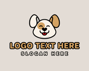 Cute Puppy Dog Logo