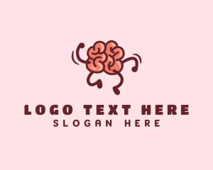 Study - Smart Brain Running logo design