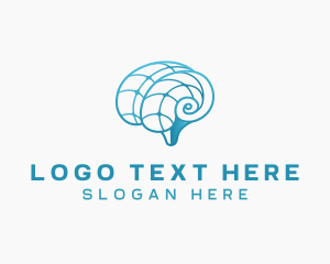 Neurology - Brain Smart Intelligence logo design