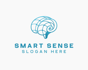 Intelligence - Brain Smart Intelligence logo design