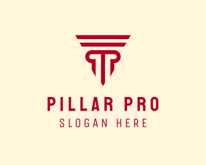 Pillar Law Firm logo design