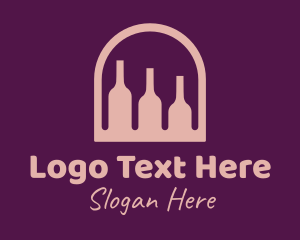 Pub - Window Wine Cellar logo design