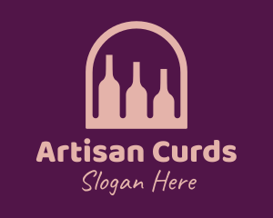 Window Wine Cellar logo design