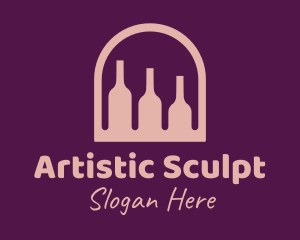 Window Wine Cellar logo design