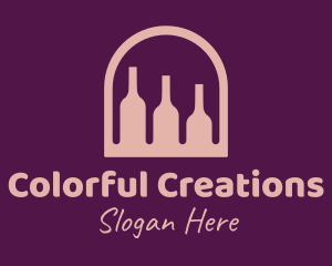 Window Wine Cellar logo design