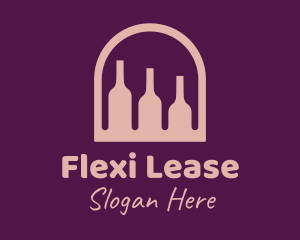 Window Wine Cellar logo design