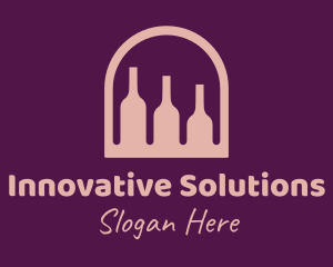 Window Wine Cellar logo design