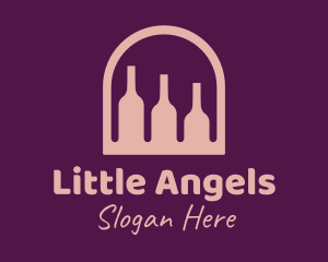 Window Wine Cellar logo design