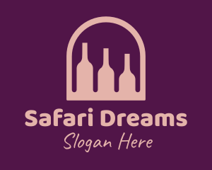 Window Wine Cellar logo design