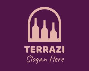 Window Wine Cellar logo design