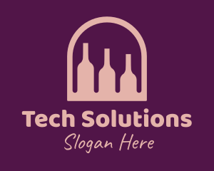 Celebration - Window Wine Cellar logo design