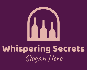 Window Wine Cellar logo design