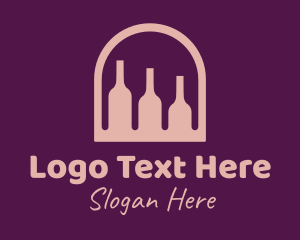 Wine - Window Wine Cellar logo design