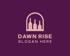 Window Wine Cellar logo design