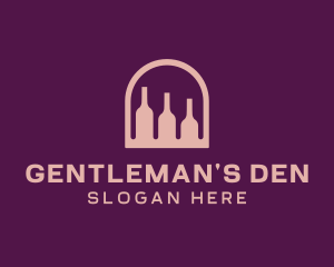 Window Wine Cellar logo design