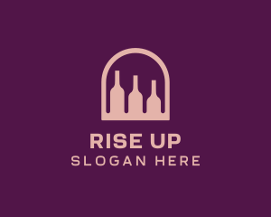 Window Wine Cellar logo design