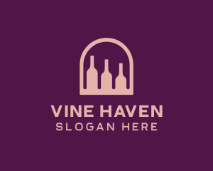 Window Wine Cellar logo design