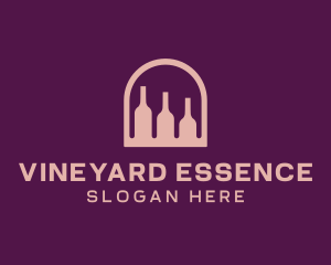 Window Wine Cellar logo design