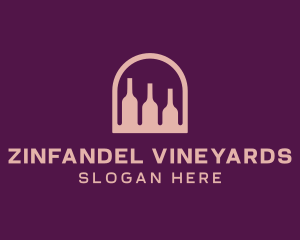 Window Wine Cellar logo design