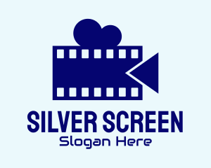 Film Strip Video Camera Logo