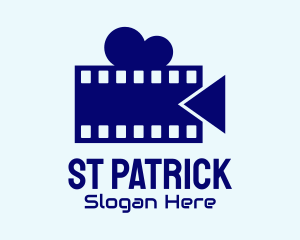 Film Strip Video Camera Logo