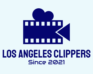Studio - Film Strip Video Camera logo design