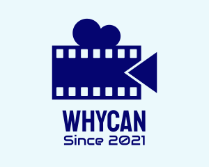Film - Film Strip Video Camera logo design